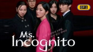 ms. incognito s1 EP 1 Korean drama series