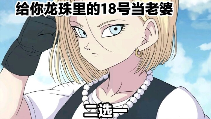 Dragon Ball Series: If you could choose between having Android 18 from Dragon Ball as your wife or D