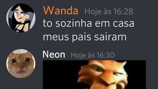 Quando você entra num Servidor de Anime...