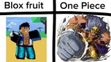 Blox Fruits Bosses Vs One Piece Characters All Sea
