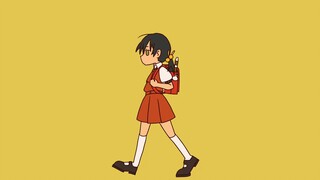 动画作业，但是强风大背头