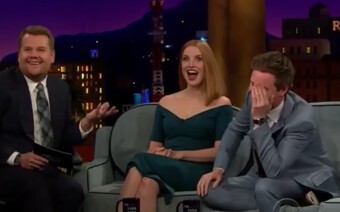 Public execution! Eddie Redmayne forced to watch childhood singing videos