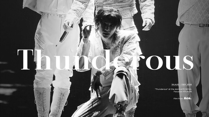 [4K] Hwang Hyunjin's Thunderous 240824-01 | Concert | Stray Kids | Fan Shoot Ace.