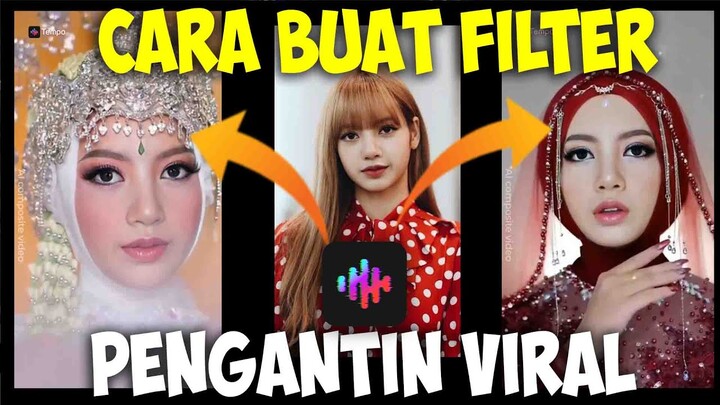 Cara Membuat Filter Pengantin Instagram dan Tiktok Viral