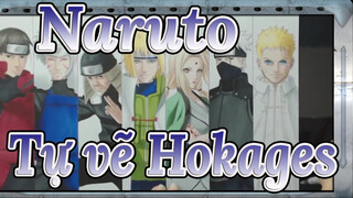 [Naruto] Tự vẽ Hokages