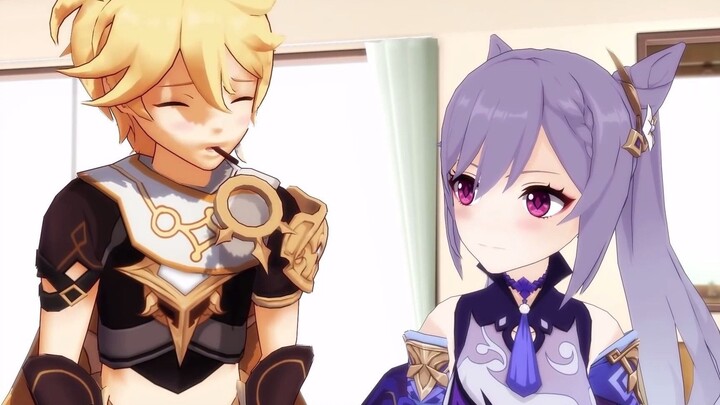 [เก็นชินอิมอิมแพกต์MMD] แกล้งเค่อชิง!