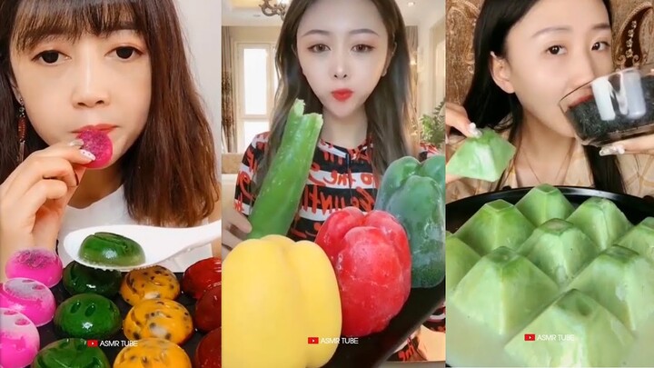 얼음ASMR 바질씨드 얼음먹방 리얼사운드 AMAZING CRUNCHY BASIL SEEDS ICE Eating MUKBANG SATİSFYİNG #114