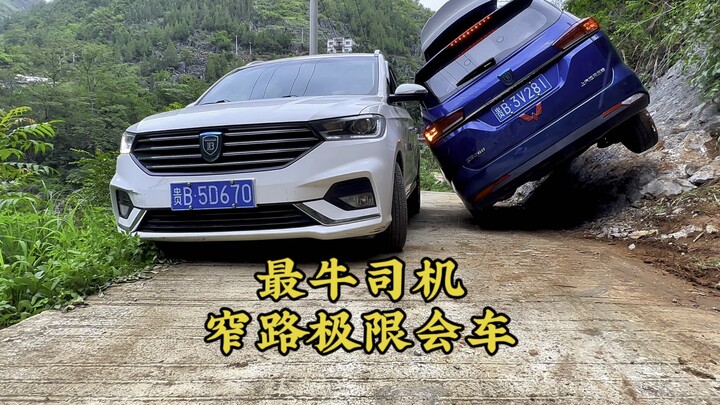 Now this is what true extreme passing on narrow roads looks like!