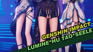 Genshin Impact|【Lumine*Hu Tao*Seele 】Three Girls squad, disarm quickly!