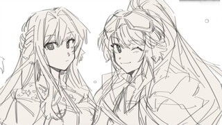 [Arknights Handwritten] West Coast of the Rhine People