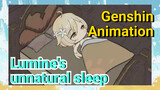 [Genshin Impact Animation] Lumine's unnatural sleep