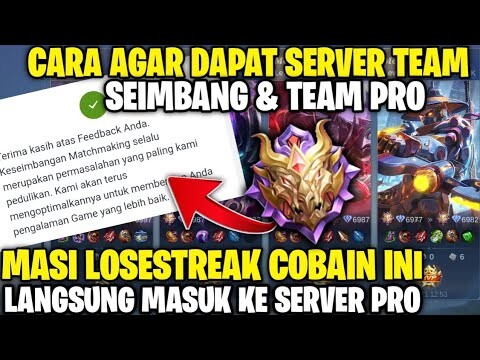 CARA AGAR DAPAT TEAM YANG BAGUS DI MOBILE LEGEND|| & WINSTREAK, INI SAINGAN NYA RANKBOOSTER!!