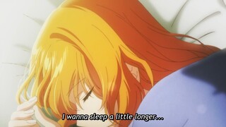 I wanna sleep a little longer