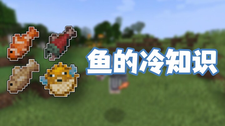 我的世界冷知识：鱼除了可以吃，你对它还了解多少