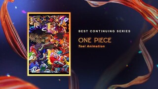 Selamat one piece anime menjadi  anime to be continued series terbaik