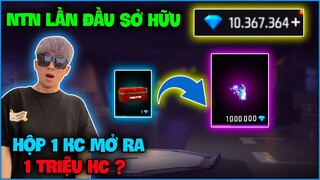 Free Fire | NTN lần đầu sở hữu 10.369.364 KC , Mở hộp giá 1 KC ra 1.000.000 KC ???