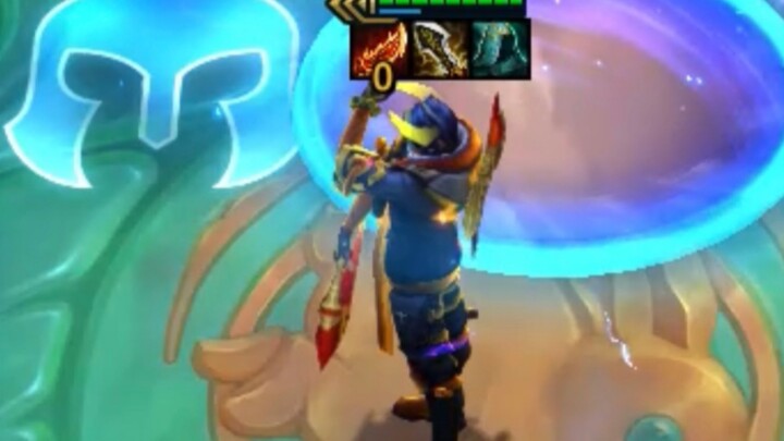 Samsung Aphelios vs Samsung Soraka, pemaparan efek peningkatan skill 3 saat digunakan sendirian