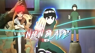 「Neon Blade⚡」 | Rock Lee vs Gaara 「Edit/AMV」 |