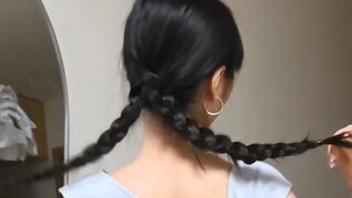 تسريحاتي الرياضية المثالية - ضفيرة مزدوجة بسيطة وجميلة