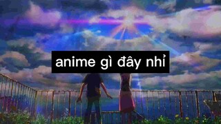 Anime gì đây nhỉ