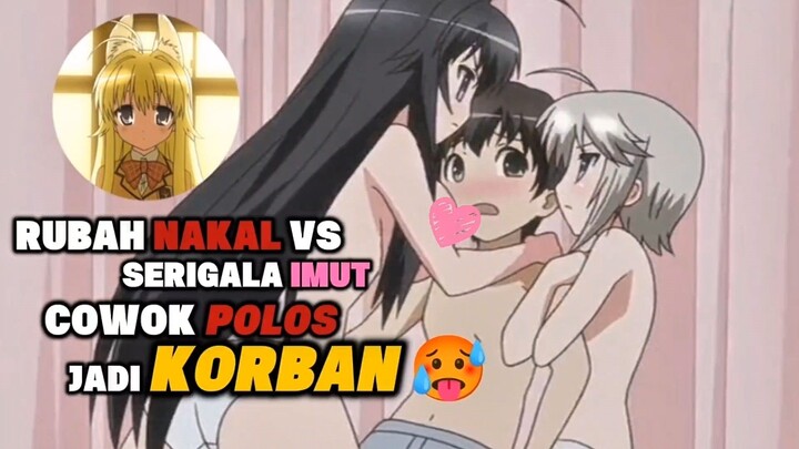 Pemuda Polos Terjebak Oleh Dua Yōkai Cantik yang Gila Cinta!