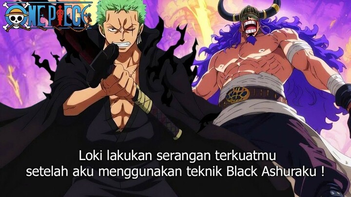 ONE PIECE TERBARU! EDAN AKHIRNYA MODE BLACK ASHURA ZORO BANGKIT! KOMBO TERKUAT Z