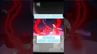 BENTROKAN HAOSHOKU HAKI SHANKS VS MIHAWK!!!