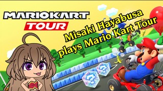 Misaki Hayabusa plays Mario Kart Tour (Glodelania Retro)