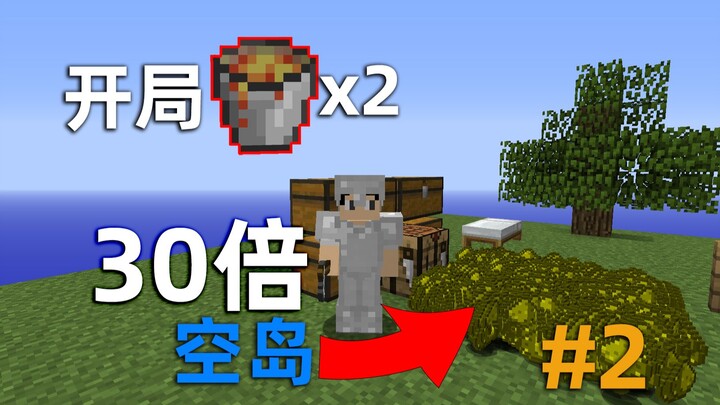 Minecraft: Awalnya Hanya Punya 2 Ember Lava di Pulau Terapung 30 Kali Lebih Besar, Episode 2, Kini S