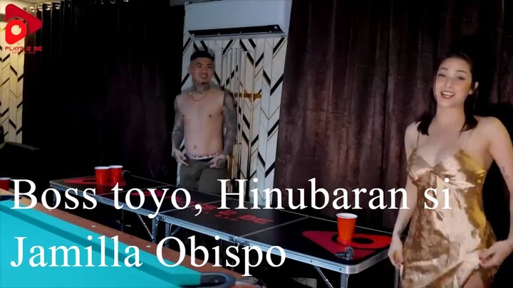 Boss Toyo x Jamilla Obispo Beer Pong challenge