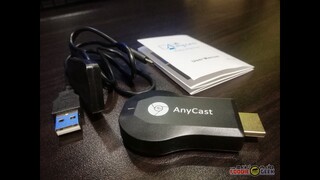 AnyCast M2 Plus Miracast AirPlay Wi-Fi + HDMI Dongle Unboxing and Review