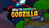How to Complete GODZILLA QUEST!! in Roblox Islands (Skyblock)