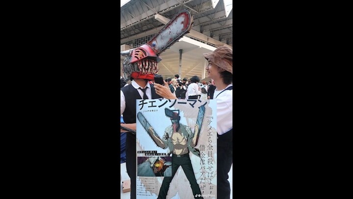 cosplay chainsaw man keren bisa gerak #JPOPENT