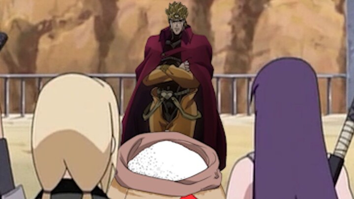 Tsunade-sama, pembawa padi baru bernama DIO.
