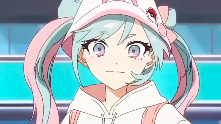 If Hatsune Miku went to the Pokémon world...