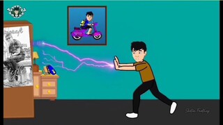 kekuatan tangan - Aewfang  (Sketsa Fantasy)