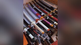 Can you recognize every anime sword? swordtiktok sword katana handcraft swordartonline demonslayer onepiece animesword handmade