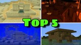 Top 5 Công trình đang dần bị Quên Lãng trong Minecraft !!!
