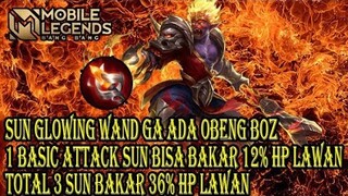 RAHASIA !!! SUN GLOWING WAND 3 BAYANGAN BAKAR MUSUH SAMPE 36% HP BOZ