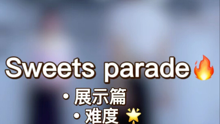 Sweets Parade original speed demonstration + slow beat breakdown + detailed breakdown tutorial