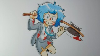 Vẽ Tổng Thống YUMM13 Theo Yêu Cầu Của HIHA Draw Horror