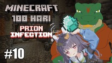 Perburuan Batu Mulia! 100 Hari di Terror Prion Infection Minecraft Indonesia Episode 10