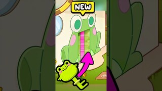 🐸How to find KEY to FROG?🗝️🔍 #avatar #new #update #frog #gift   #tocaboca #pazu #shorts