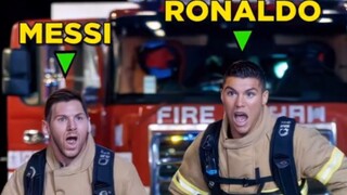 Messi & Ronaldo save Neymar 😅