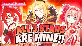 100% Unlocking EVERY 3★ in the GAME!! COMPLETE COLLECTION! (Princess Connect! Re:Dive)