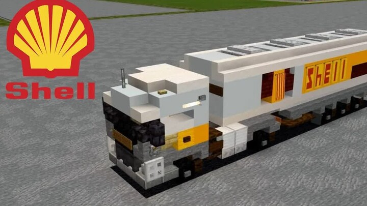 【ซีรีย์การสอนยานพาหนะ MINECRAFT】How to Make a ((MAN TGX Shell)) Tanker Truck