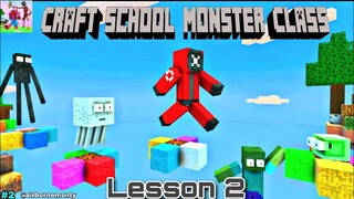 Craft School : Monster Class - Android Gameplay Walkthrough | Minecraft Lesson #2