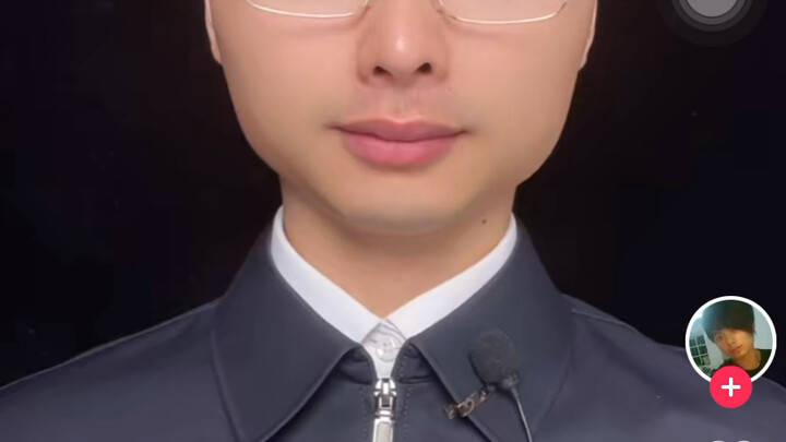 A Douyin user suspected to be an artificial being