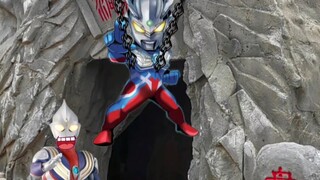 迪迦奥特曼挠小赛罗脚心