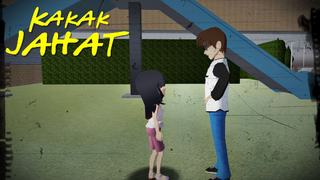 Kisah Anak Pungut part 2 - Bertemu Kakak Jahat - Drama Sakura School Simulator